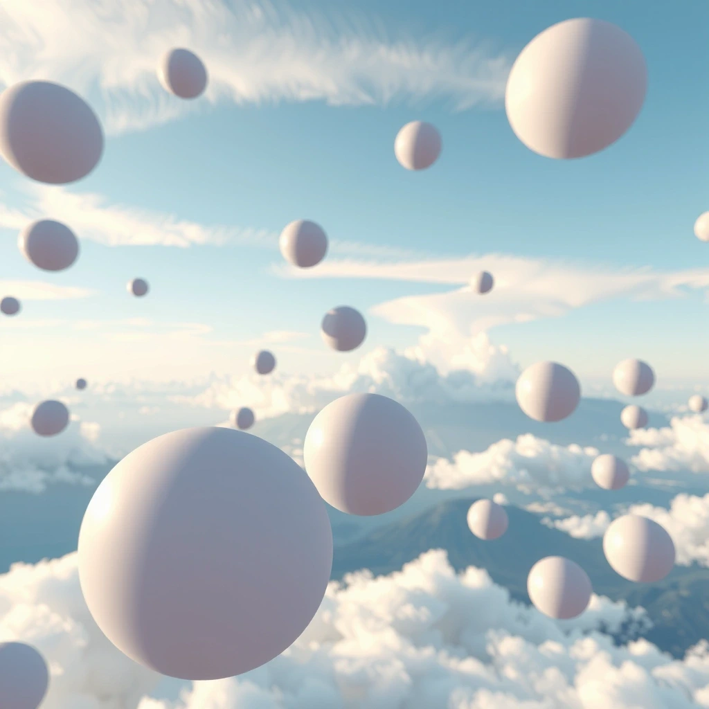 Abstrakcyjna wizualizacja połączeń danych